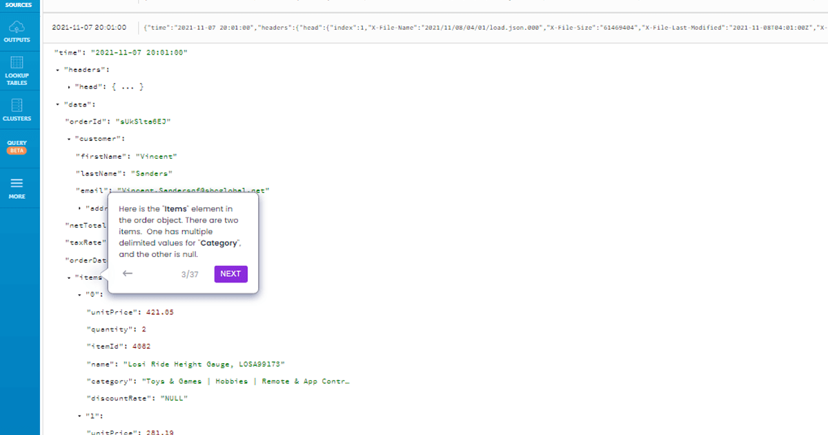 Flattening nested data in Upsolver vs Snowflake