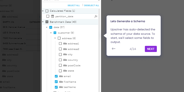 Managing schema-on-read and schema evolution