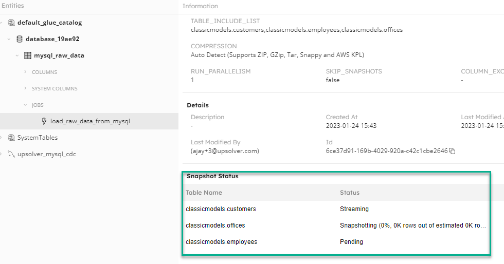 How to build MySQL CDC Pipeline to Lake in Minutes