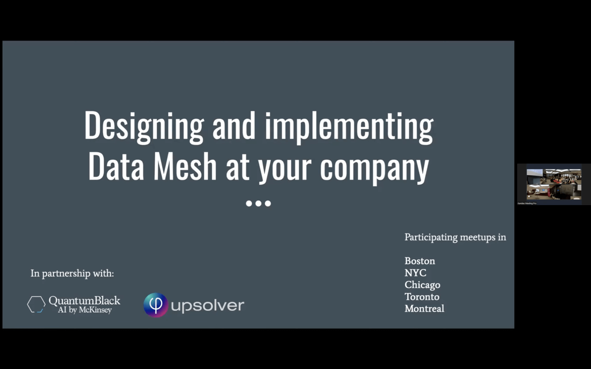 Designing and Implementing Data Mesh