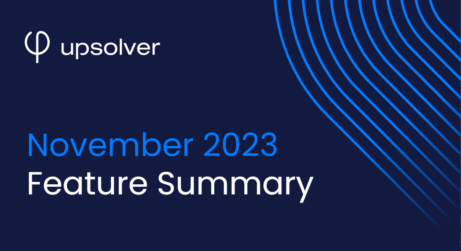 Upsolver November 2023 Feature Summary