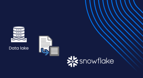 Moving data from a lake to Snowflake