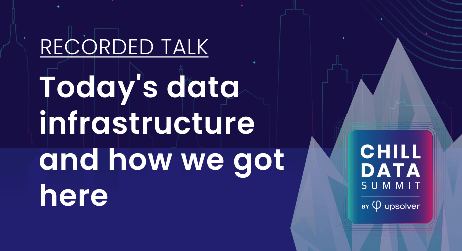 Ori Rafael, CEO @ Upsolver, Yoni Eini, CTO @ Upsolver